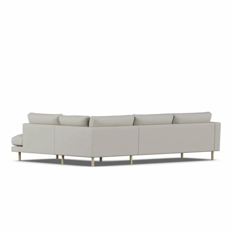Bredhult soffa Same Grey 6673-vitoljad ek 3-sits A1