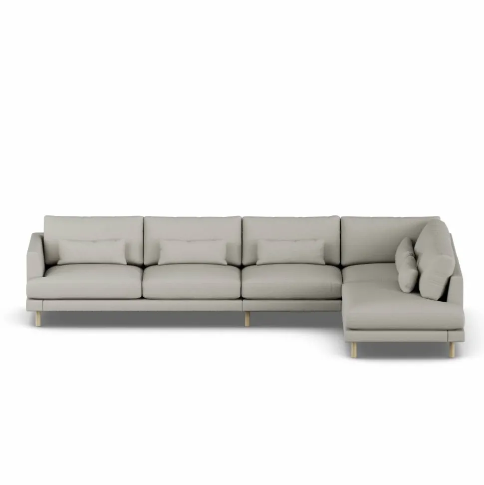 Bredhult soffa Same Grey 6673-vitoljad ek 4-sits B1
