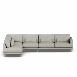 Bredhult soffa Same Grey 6673-vitoljad ek 4-sits B2