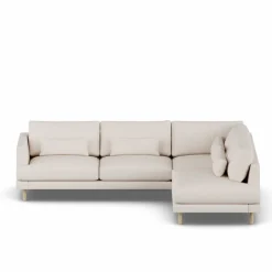 Bredhult soffa Same Off White 6671-vitoljad ek 3-sits A1