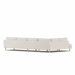 Bredhult soffa Same Off White 6671-vitoljad ek 4-sits B2