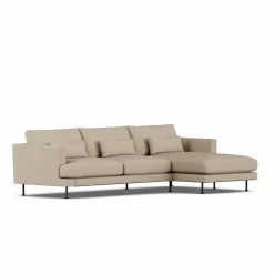 Bredhult soffa Same Sand 6672-svart stål 2 5-sits C1