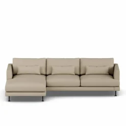Bredhult soffa Same Sand 6672-svart stål 2 5-sits C2
