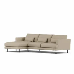 Bredhult soffa Same Sand 6672-svart stål 2 5-sits C2
