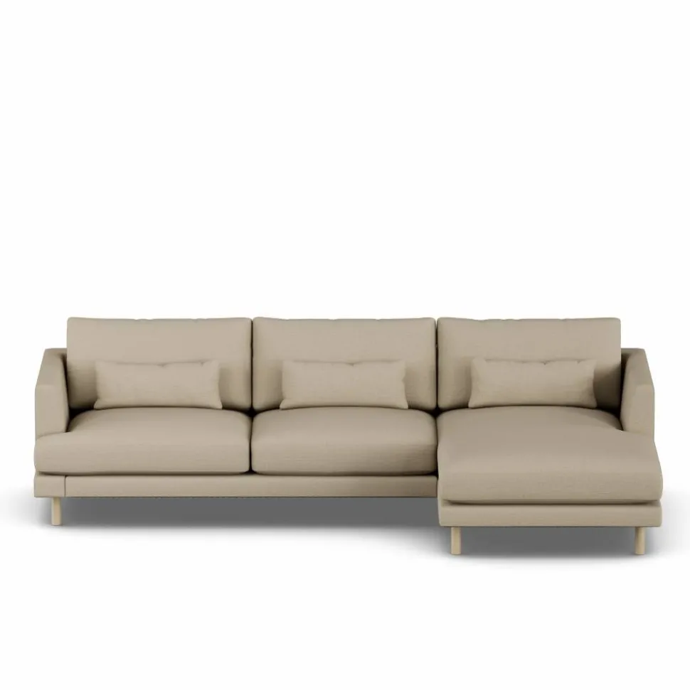 Bredhult soffa Same Sand 6672-vitoljad ek 2 5-sits C1
