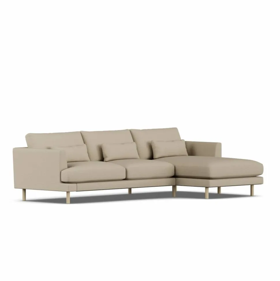 Bredhult soffa Same Sand 6672-vitoljad ek 2 5-sits C1