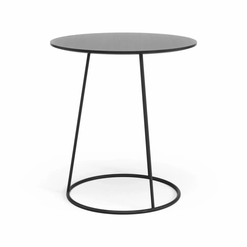 Breeze bord slät skiva Ø46 cm Svart