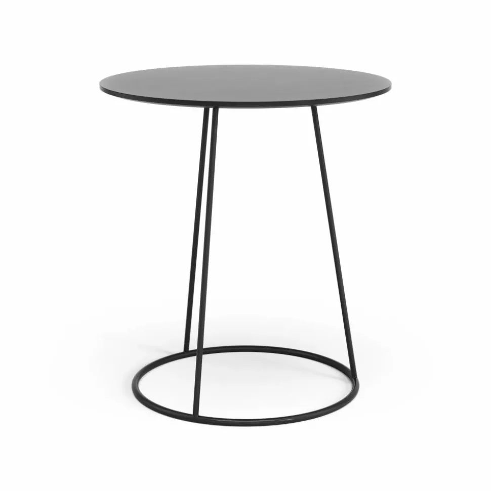 Breeze bord slät skiva Ø46 cm Svart