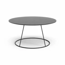 Breeze bord slät skiva Ø80 cm Svart