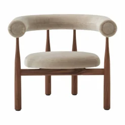 Bukowski Lounge Chair Walnut Rest 23