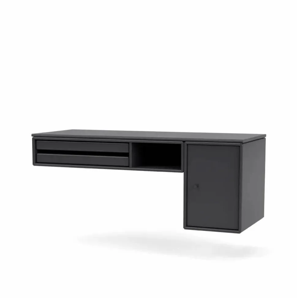 Bureau skrivbord anthracite 04