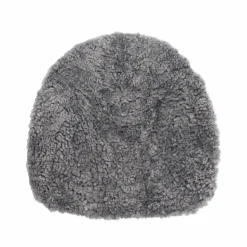 Buzz stolsdyna fårskinn Scandinavian grey-svart läderimitation