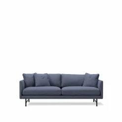 Calmo 5622 soffa 2-sits Sunniva 783-svart stål
