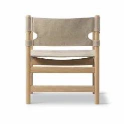 Canvas 21 karmstol Naturell canvas-ljus oljad ek