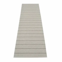 Carl gångmatta warm grey/fossil grey 70x270 cm