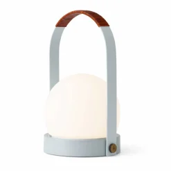Carrie portabel bordslampa Linen blue