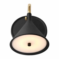 Cast Sconce vägglampa diffuser fast installation Black