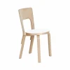 Chair 66 stol Vit laminat-Björkstativ