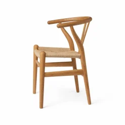 CH24 Child Wishbone Chair Birthday Edition barnstol Oiled oak-natural cord