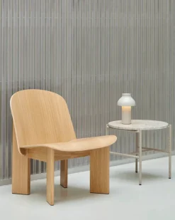 Chisel lounge chair Lackad ek