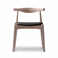 CH20 stol Thor 301 läder-såpad ek