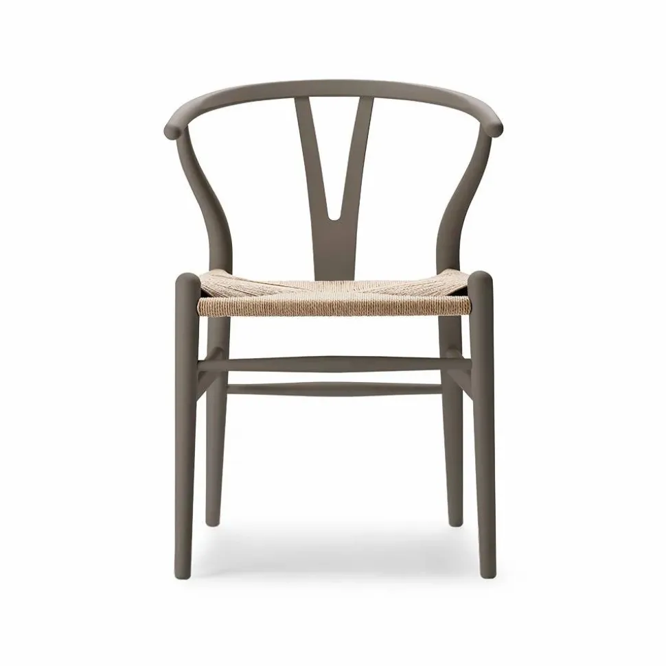 CH24 Y-stol Soft Crawford Wegner Slate-naturflätad