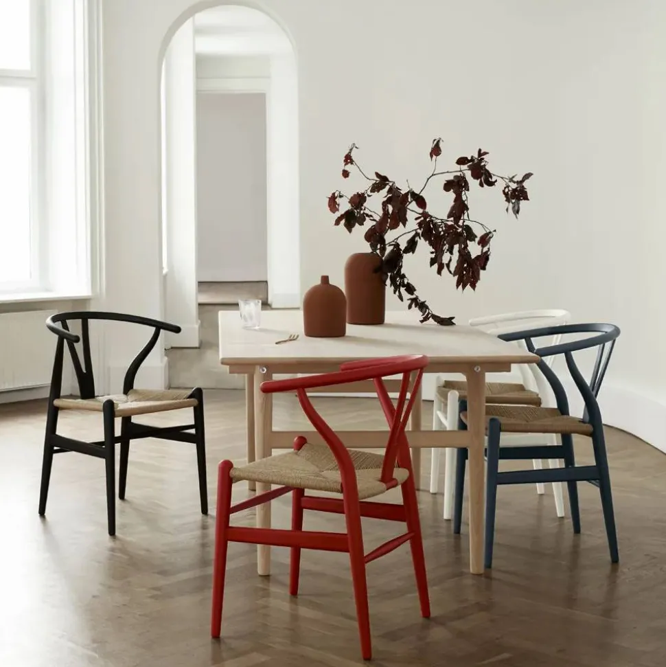CH24 Y-stol Soft naturflätad sits White S0502-Y