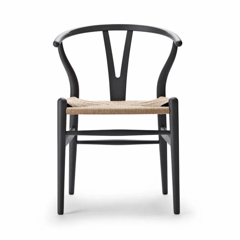 CH24 Y-stol Soft naturflätad sits Grey S7502-B