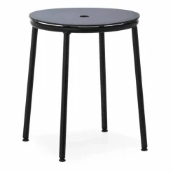 Circa pall 45 cm Svart aluminium
