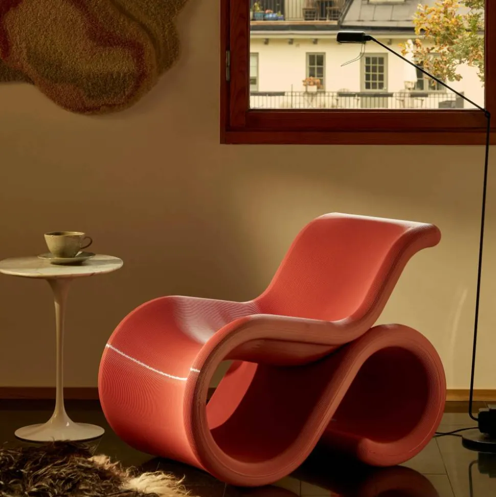Éclair chair loungestol Bubblegum