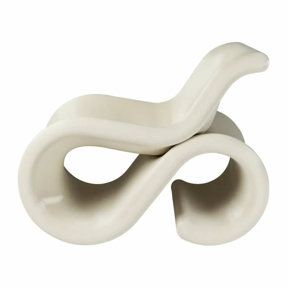 Éclair chair loungestol Cream