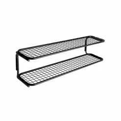 Classic 650 skohylla svart/svart 2 plan 80 cm
