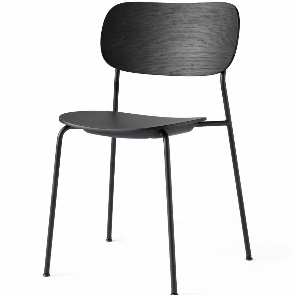 Co Chair matstol svarta ben Svart ek