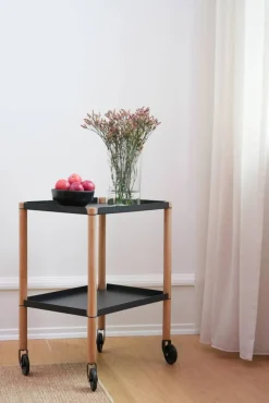 Connect bord Oljad ek svart metall