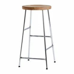 Cornet barpall 65 cm Oiled oak-chrome