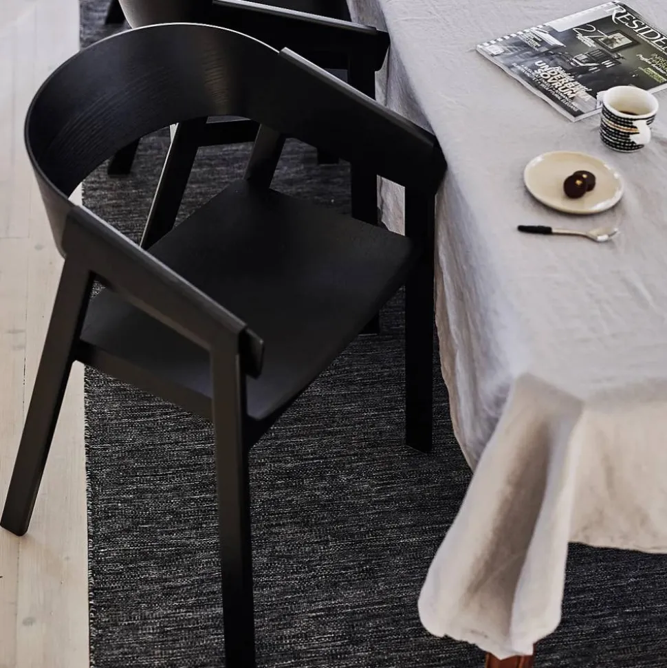 Cover armchair karmstol Black