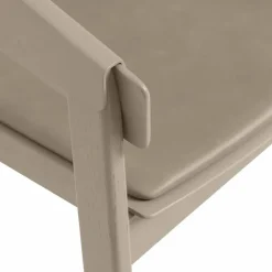 Cover karmstol klädd sits Refine leather cognac-Oak