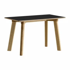 CPH215 Deux 2.0 bänk 75 cm Black laminate-lacquered oak