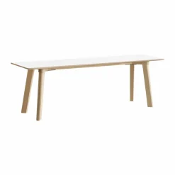 CPH215 Deux 2.0 bänk 140 cm Pearl white-untreated beech