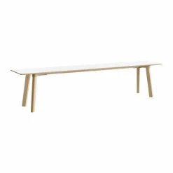 CPH215 Deux 2.0 bänk 200 cm Pearl white-untreated beech