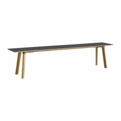CPH215 Deux 2.0 bänk 200 cm Stone grey-lacquered oak