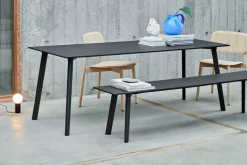 CPH215 Deux 2.0 bänk 200 cm Stone grey-lacquered oak