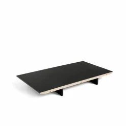 CPH30 Extendable iläggsskiva Black linoleum-80 cm-ekram svart