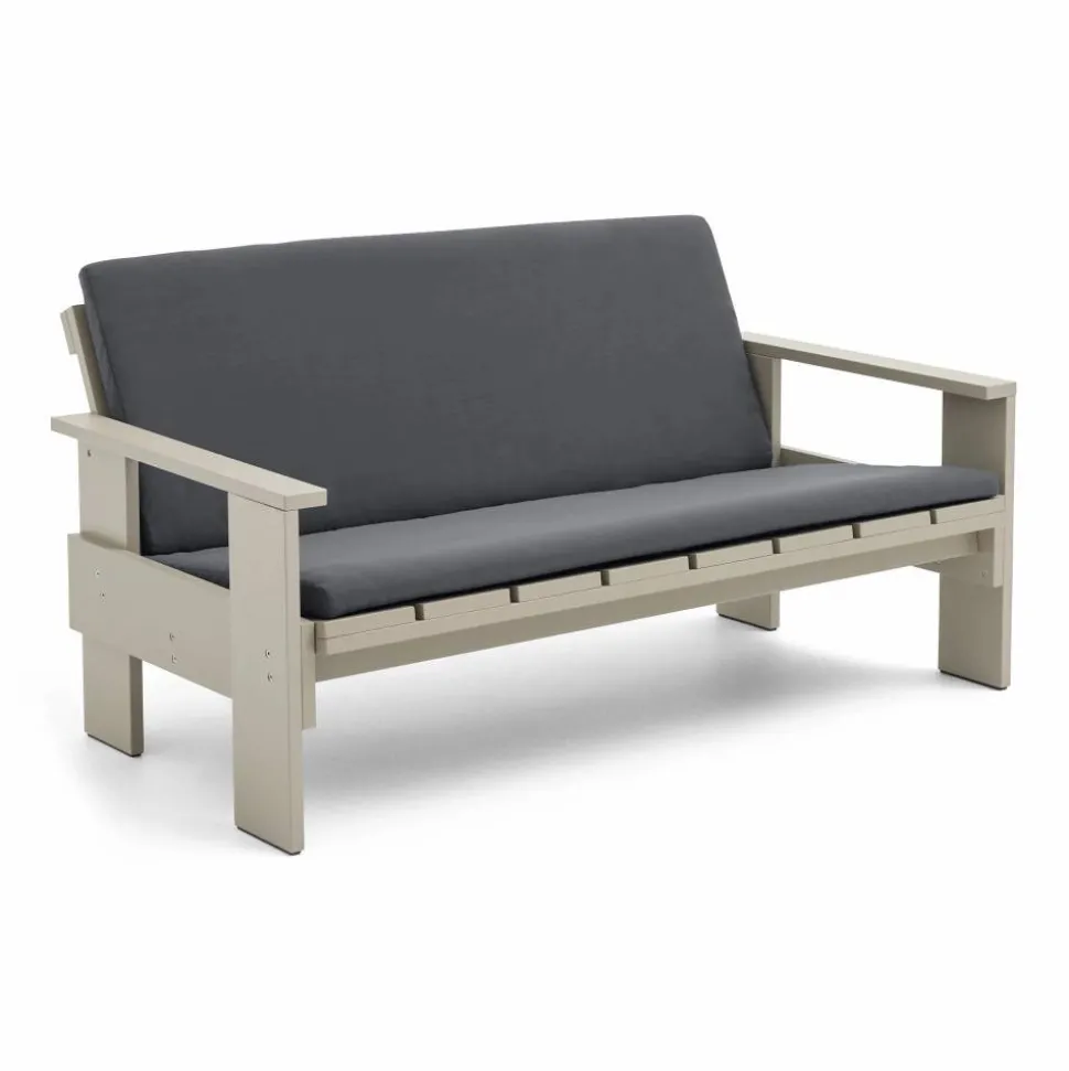 Crate Lounge soffa lackad furu London fog