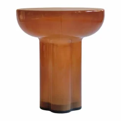 Crown sidobord tall Ø45 cm Caramel