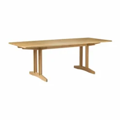 C64 Shaker matbord 90x220 cm Oak solid oiled