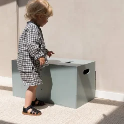 Cube Long förvaringslåda Olivgrön