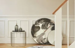 Curva bord 45 cm Silver
