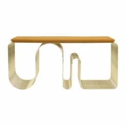 Curva sittdyna för bänk 32x95 5 cm Amber