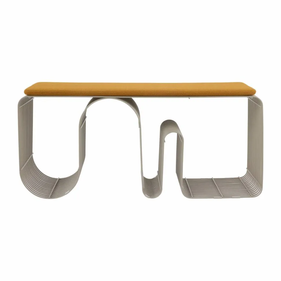 Curva sittdyna för bänk 32x95 5 cm Amber